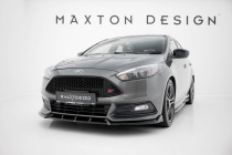 Ford Focus ST Mk3 Facelift 2015-2018 Frontsplitter / Frontläpp V.6 Maxton Design